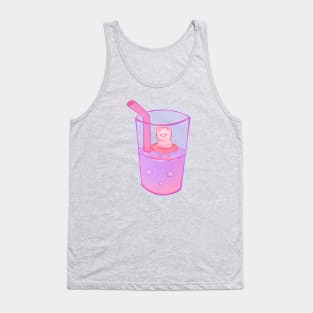 Little Catto Drink Tank Top